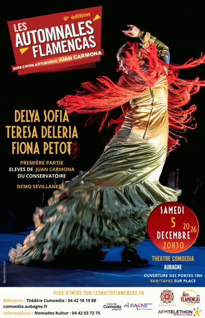 Affiche Automnales Flamencas