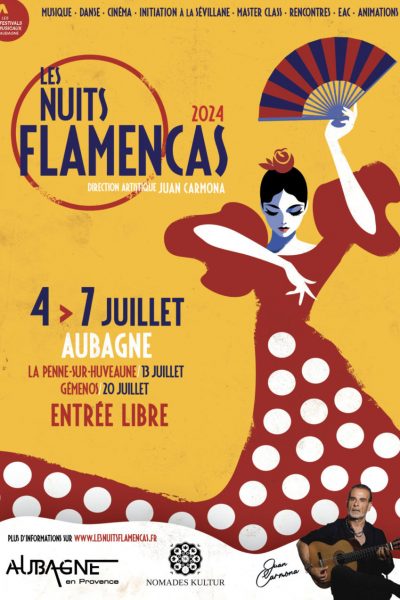 Affiche Nuits Flamencas 2024 StD